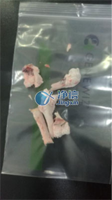 多样品组织研磨机研磨兔子骨头-上海188bet官网在线登录